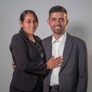 Noé González Miranda y Liliana Ayala González, anfitriones del betel de Ciudad Jardín