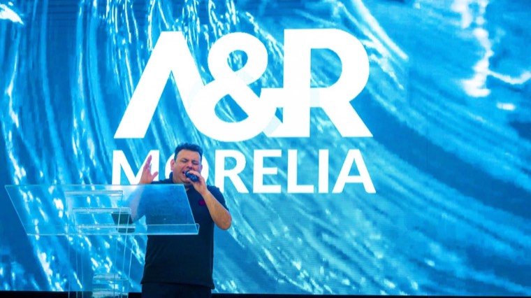 Una transmisi&oacute;n desde el escenario de A&R Morelia